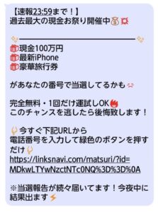 08011163348 080-1116-3348 詐欺SMS